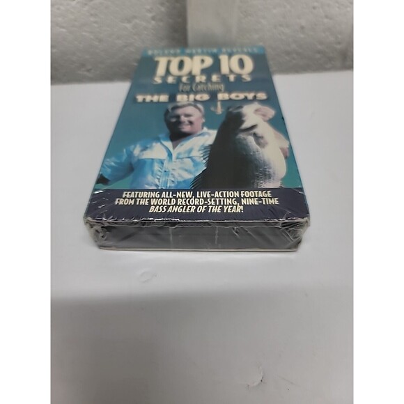 Bass Fishing Roland Martin Reveals Top 10 Secrets For Catching The Big Boys(VHS) - Picture 6 of 6